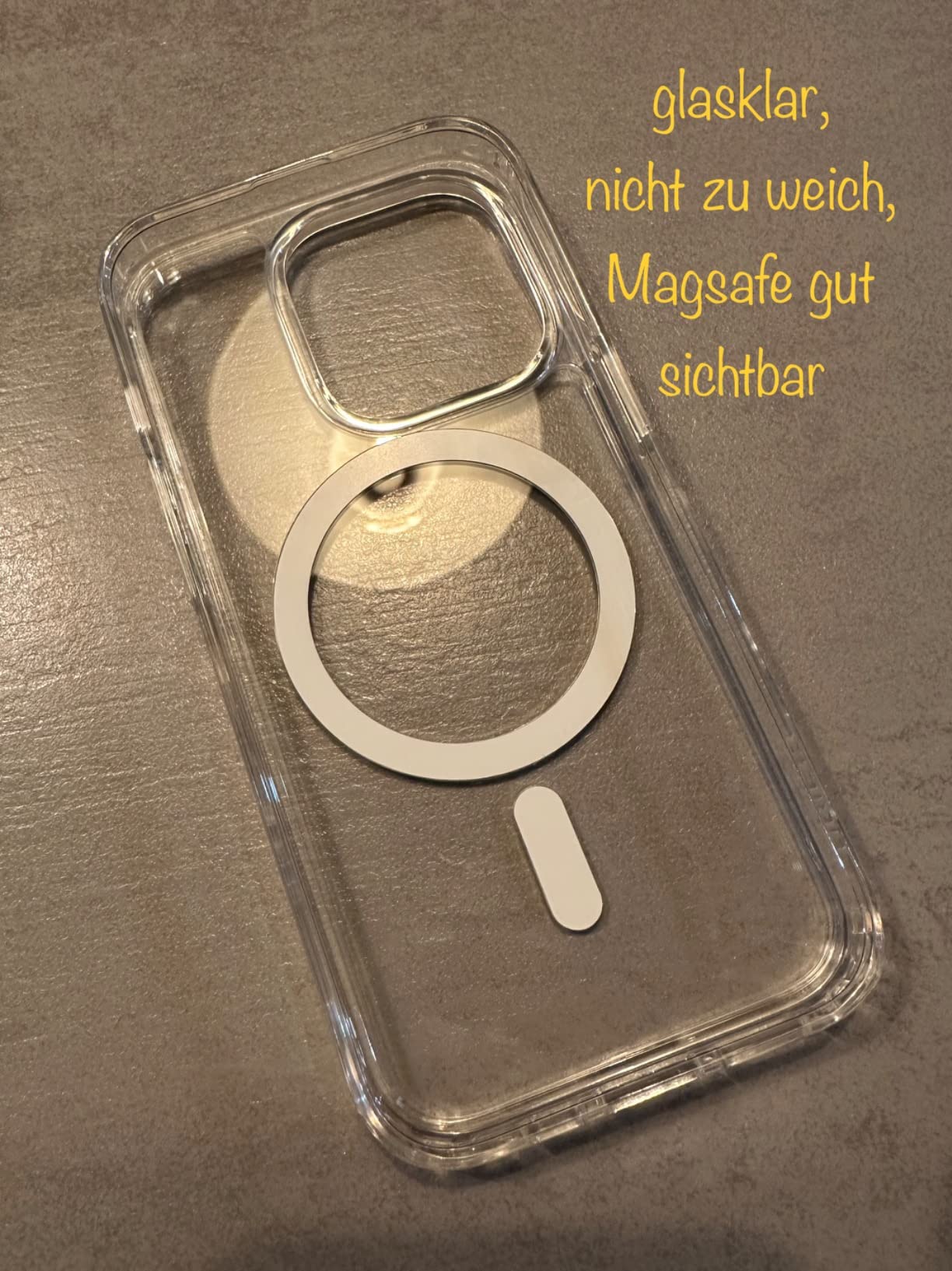 Sehr gute Hülle, leichte Gelbstich-Gefahr