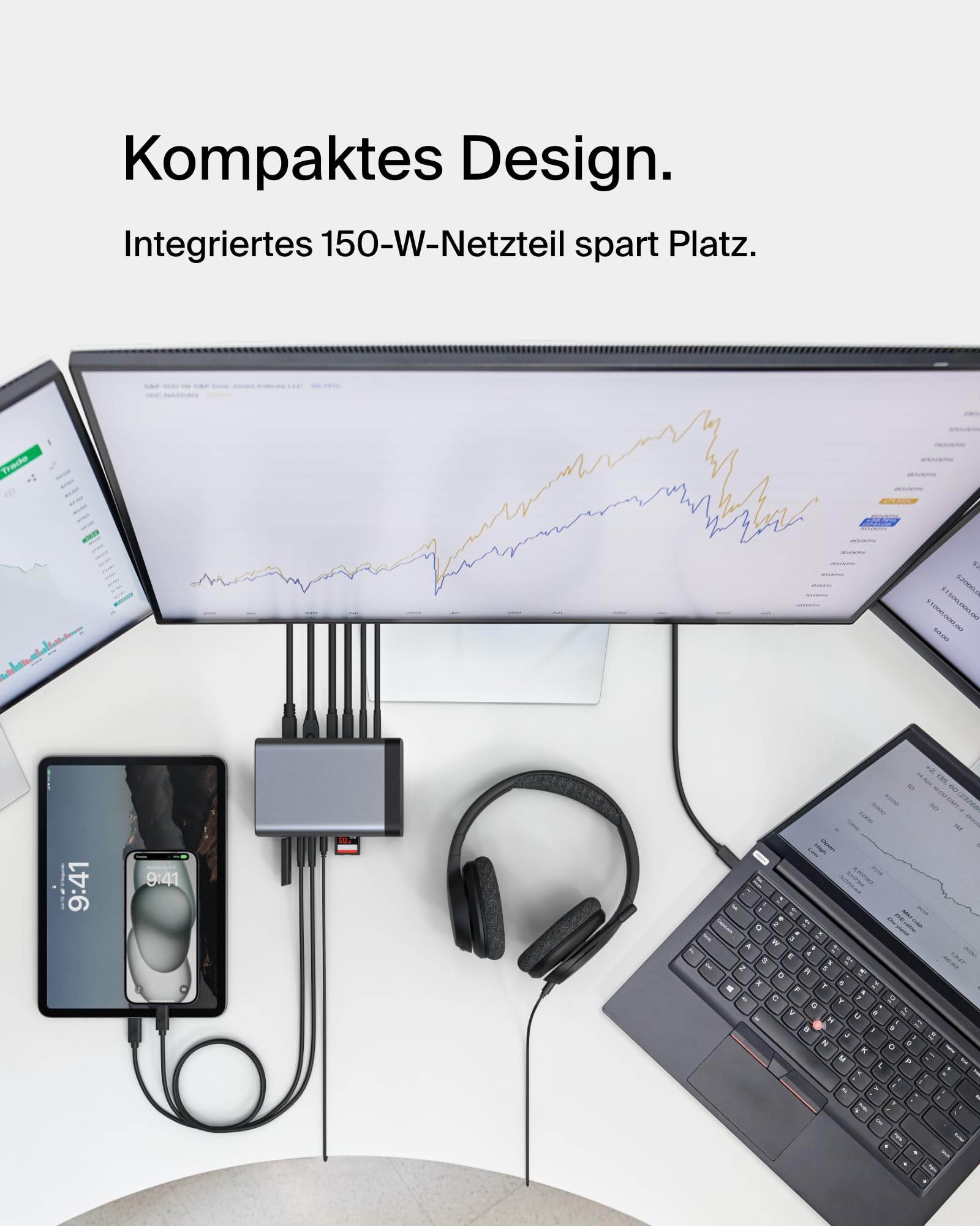 belkin-connect-usb-c-11-in-1-pro-gan-docking-station-150-w-usb-hub-mit-3-monitor image 8