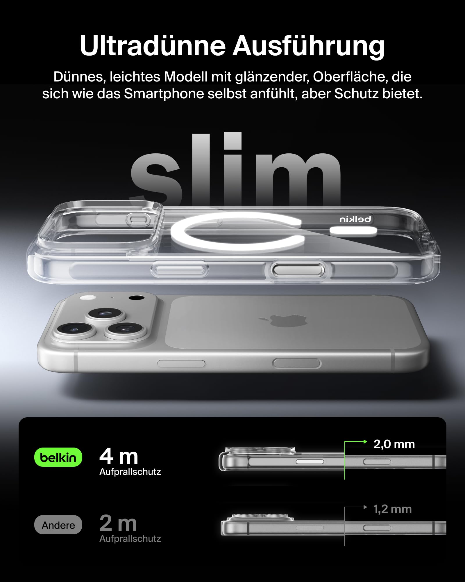 belkin-sheerforce-clear-magsafe-kompatible-handyh-lle-f-r-iphone-17-pro-transpar image 8