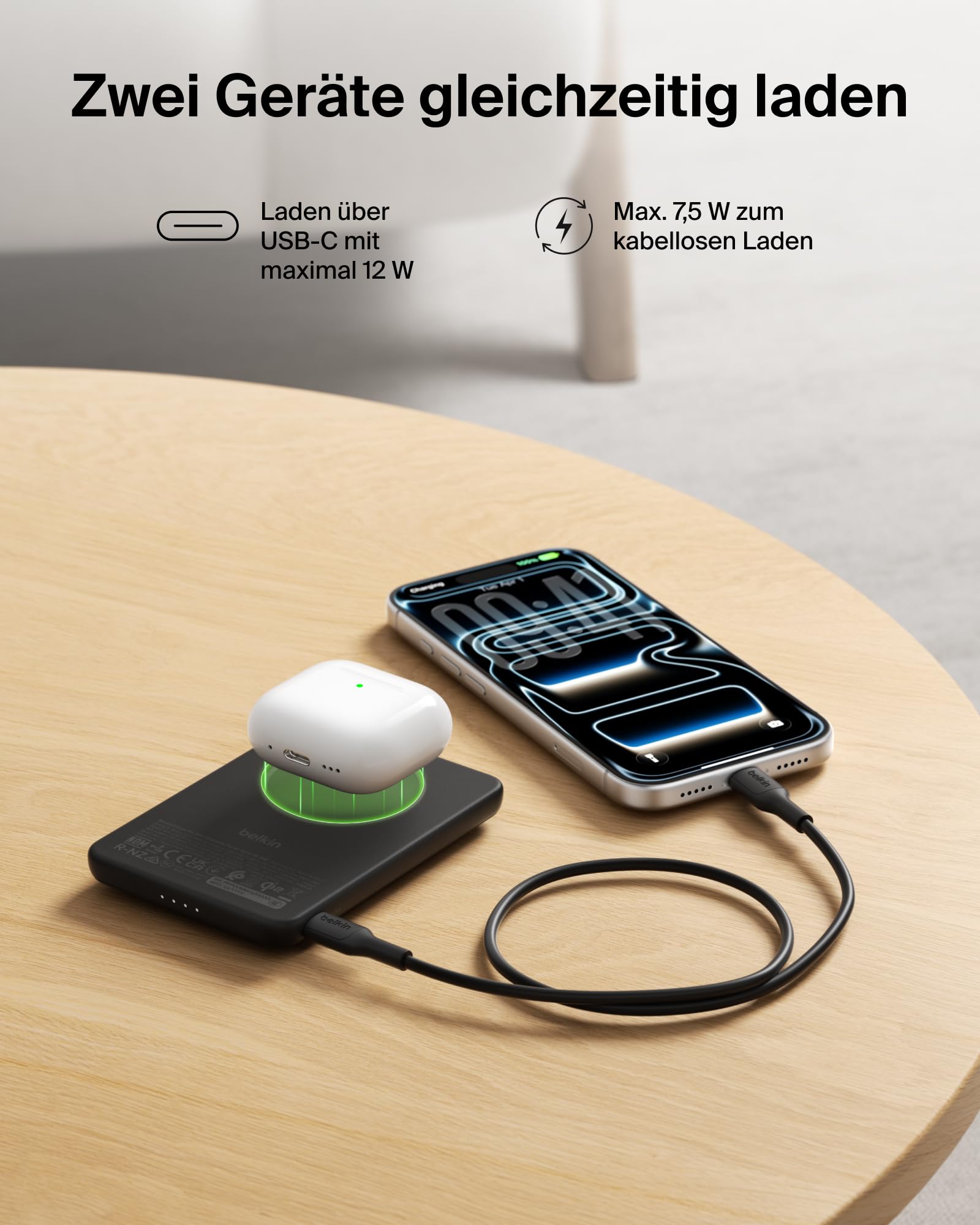 belkin-boostcharge-5000mah-magnetische-power-bank-mit-st-nder-15-w-qi2-kabellose image 7