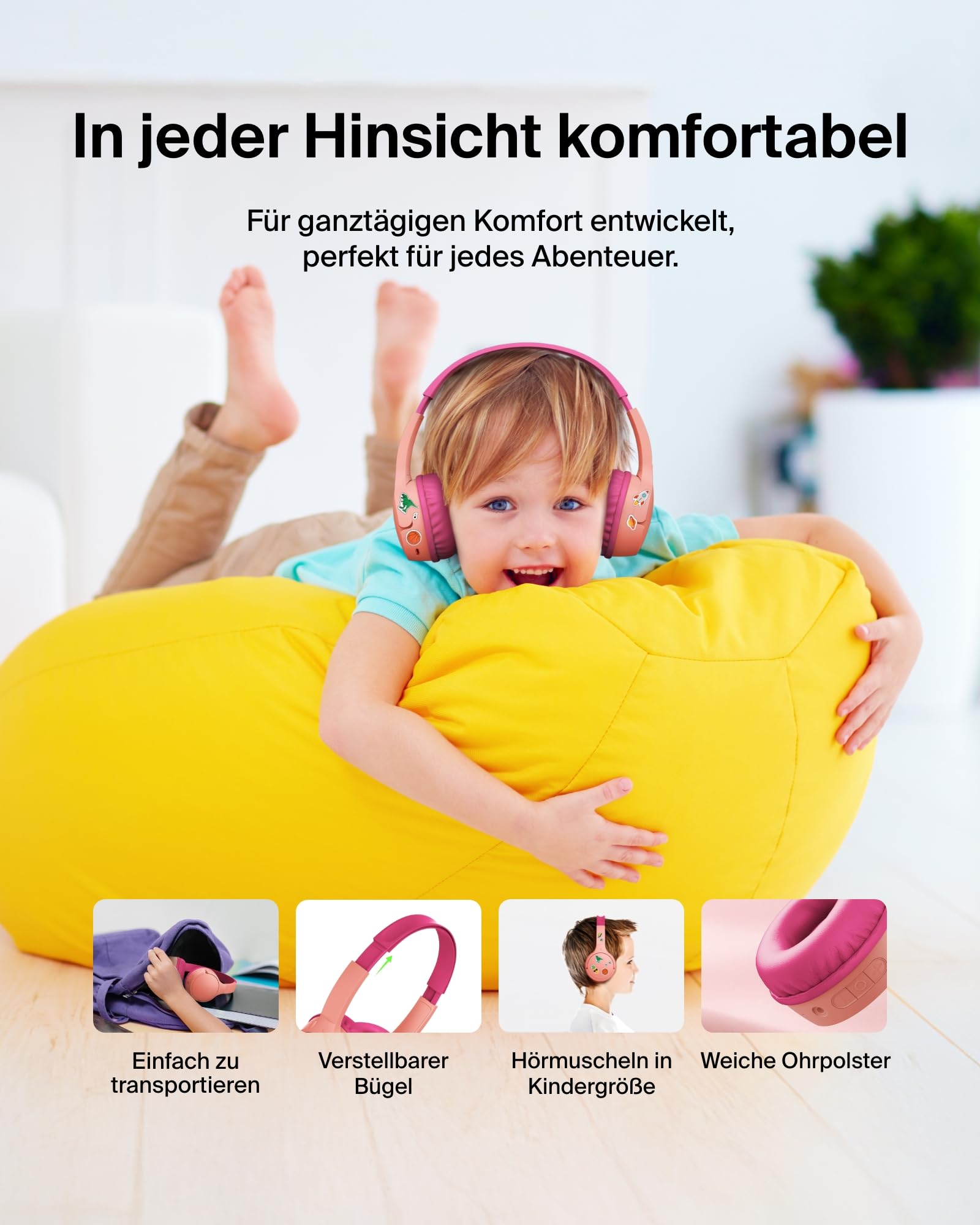 belkin-soundform-mini-kabelloser-kinder-over-ear-kopfh-rer-bluetooth-5-3-30-h-ak image 7