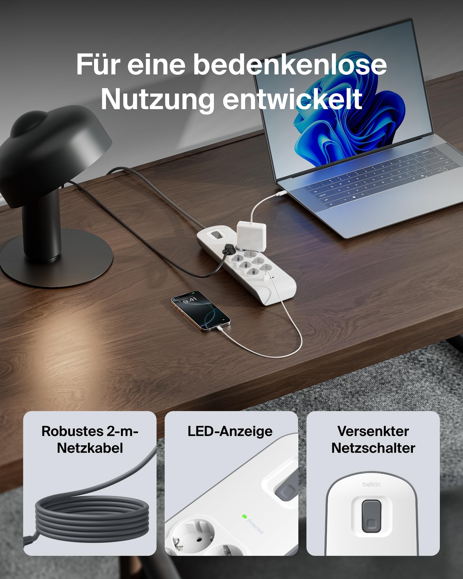 belkin-8-fach-steckdosenleiste-mit-berspannungsschutz-900-joule-und-2x-usb-a-2-4 image 6