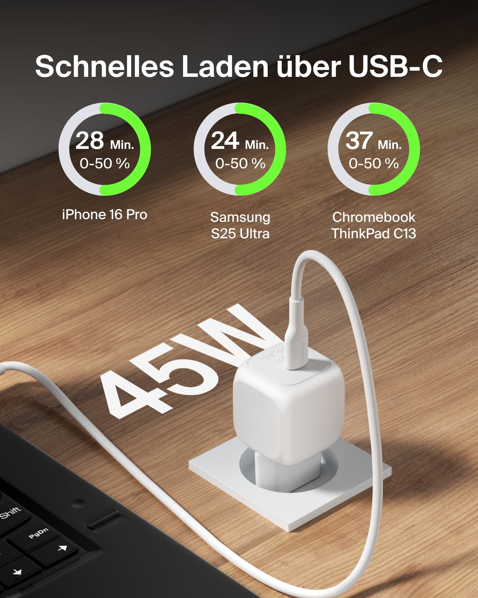 belkin-boostcharge-45-w-kompakt-usb-c-schnellladeger-t-mit-usb-c-auf-usb-c-kabel image 2