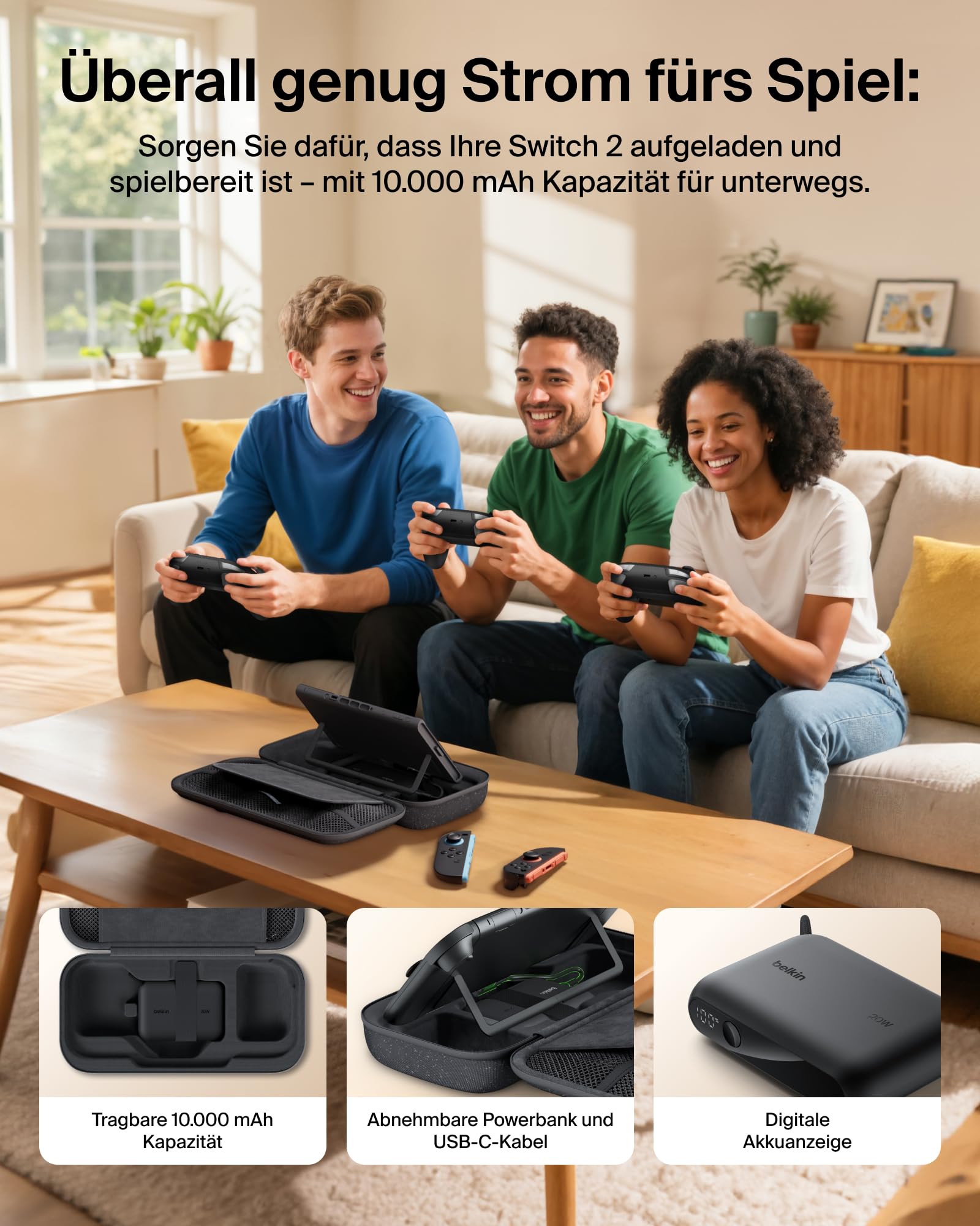 belkin-gaming-nintendo-switch-2-tasche-mit-abnehmbarer-10-000-mah-powerbank-20w- image 3