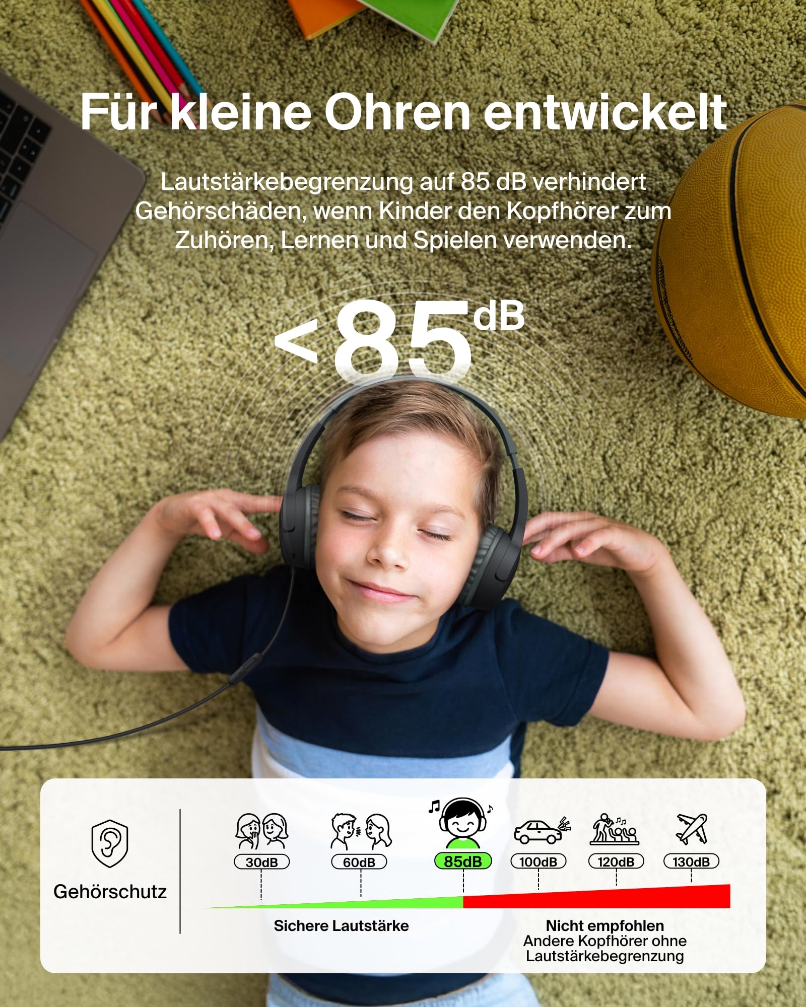belkin-soundform-mini-kabelgebundene-kinderkopfh-rer-on-ear-mit-85-db-lautst-rke image 2