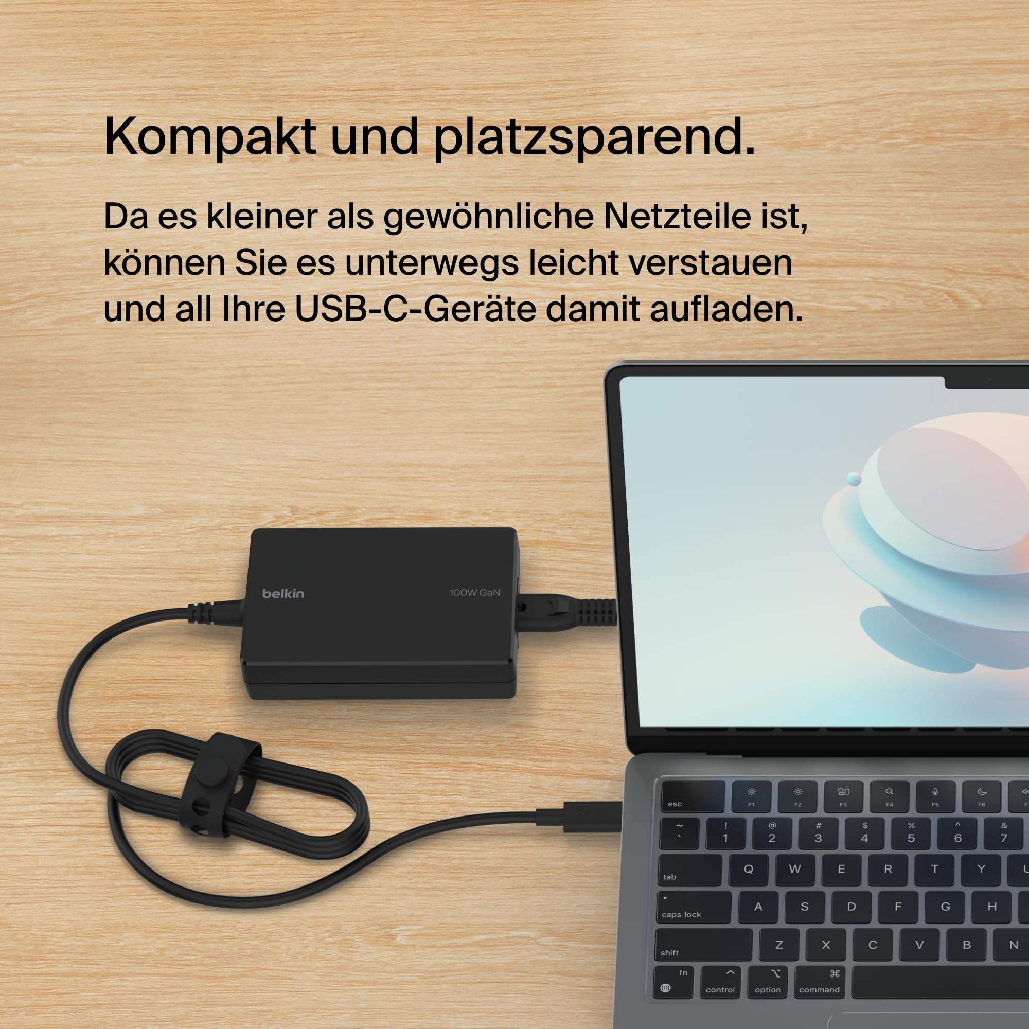 belkin-connect-100-w-usb-c-gan-netzteil-schnelllade-adapter-mit-100-w-power-deli image 7