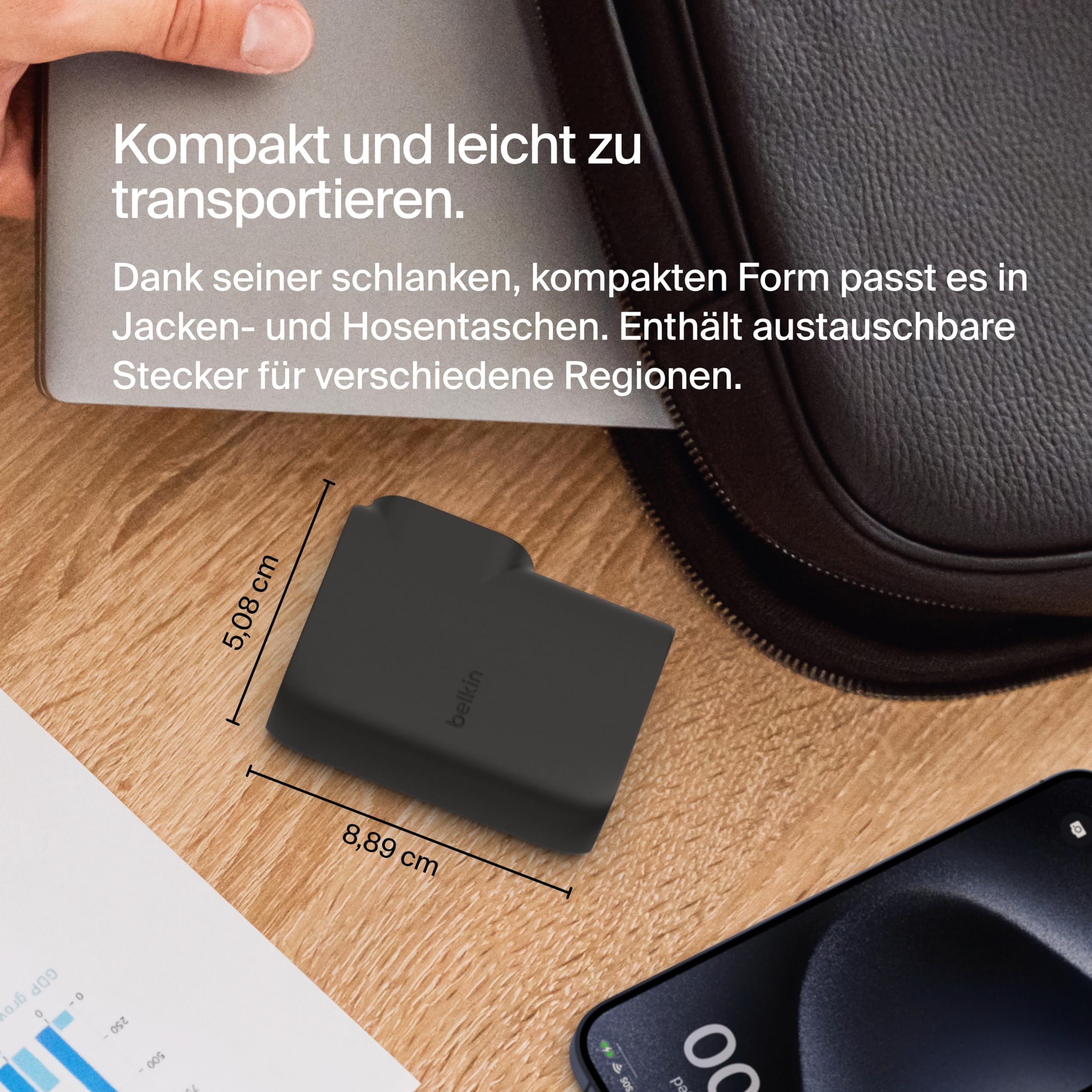 belkin-boostcharge-hybrid-ladeger-t-25w-mit-5000-mah-powerbank-2-in-1-usb-c-pd-3 image 6