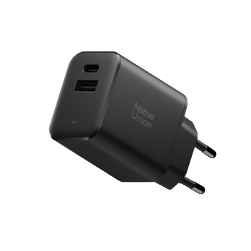 native-union-fast-gan-charger-pd-45w-mit-1x-usb-c-und-1x-usb-a-kompakt-und-leich image 4