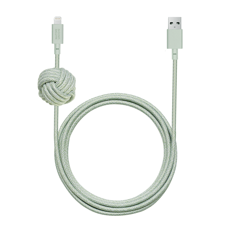 native-union-night-cable-usb-a-auf-lightning-ladekabel-3-m-extra-lang-beschwerte image 7