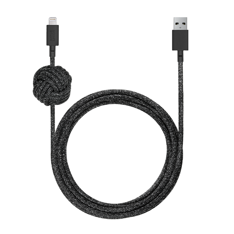native-union-night-cable-usb-a-auf-lightning-ladekabel-3-m-extra-lang-beschwerte image 4