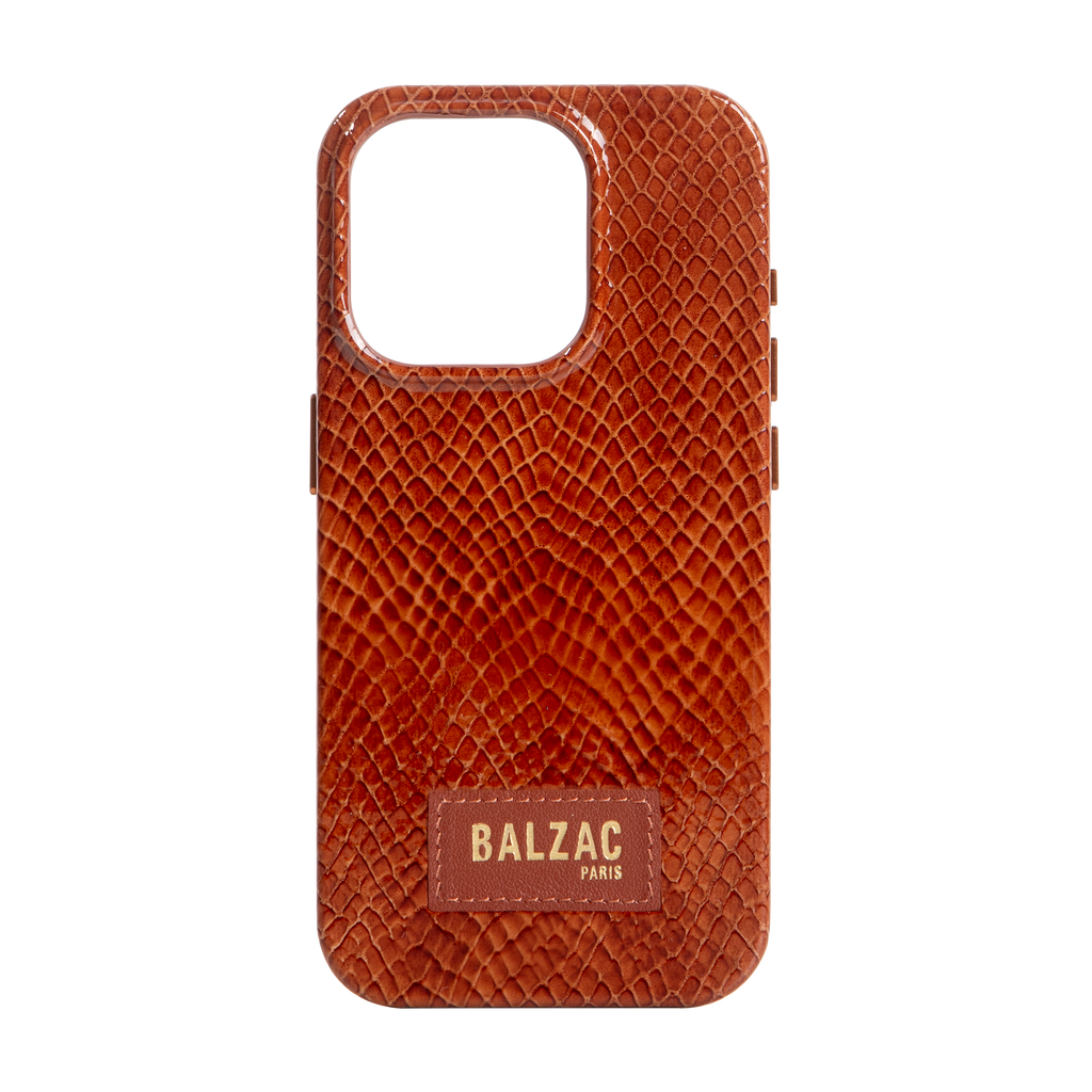 native-union-embossed-cognac-case-f-r-iphone-14-balzac-paris-lederschutzh-lle-mi image 1