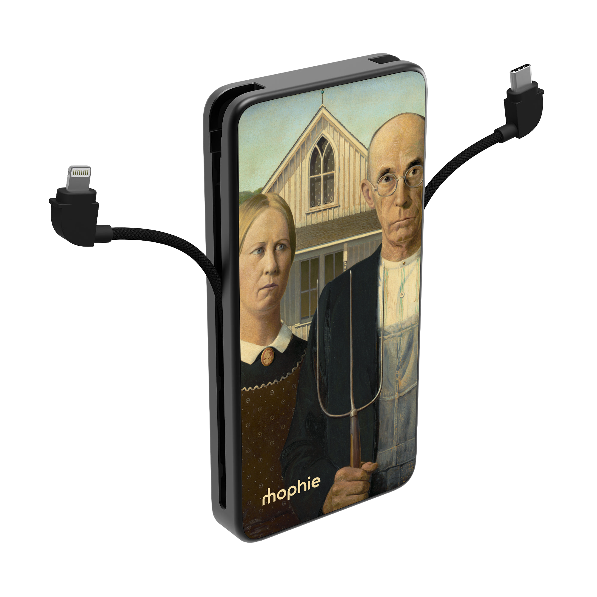 mophie-gallery-edition-powerstation-plus-10k-powerbank-wood-american-gothic-10-0 image 2